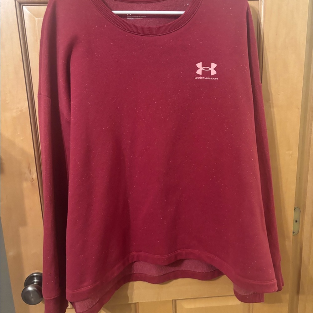 Under Armour Burgundy Pullover
